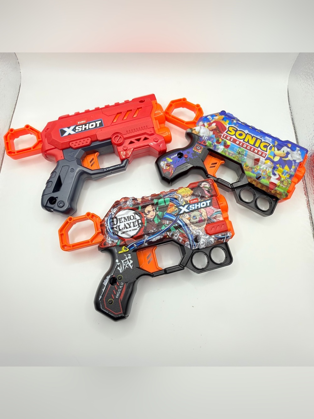 X shot Foam Dart Blaster lot of nerf guns sonic